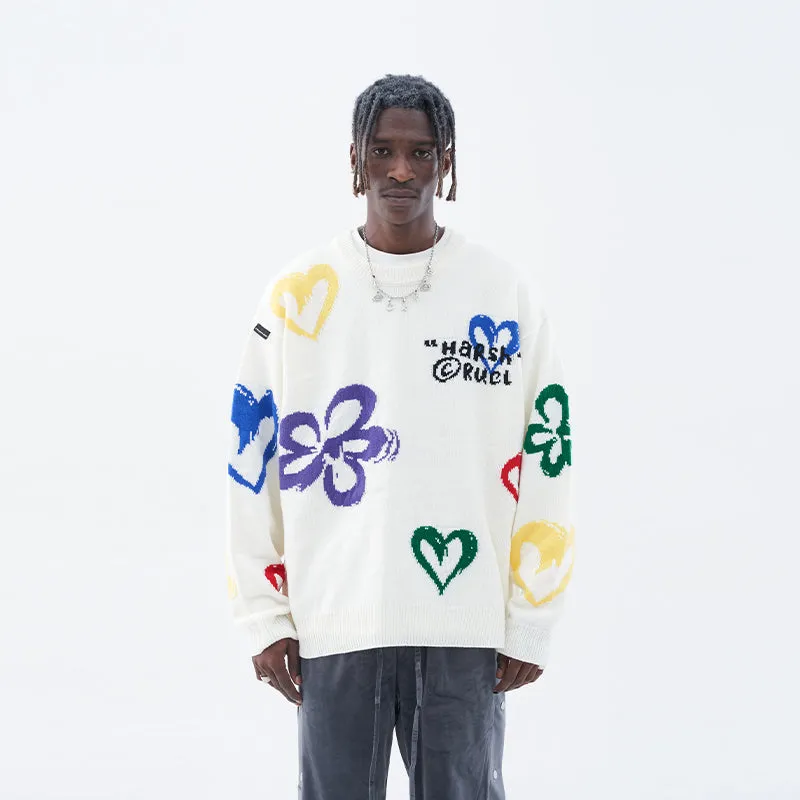 Spray Paint knit Sweater