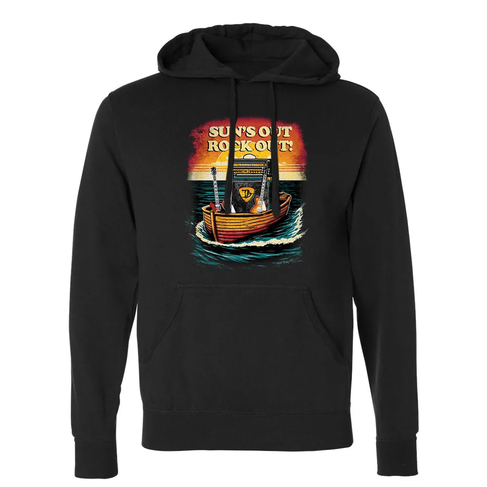 Sun's Out Rock Out Pullover Hoodie (Unisex)