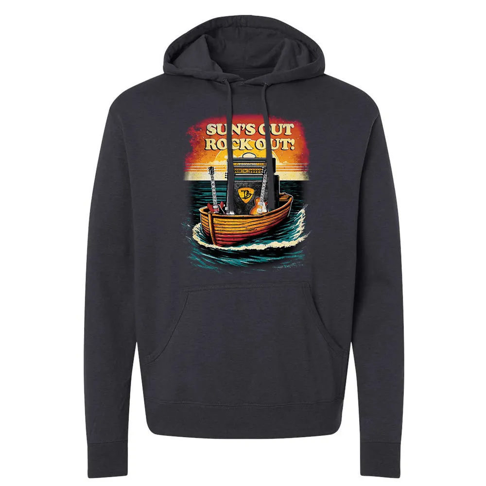 Sun's Out Rock Out Pullover Hoodie (Unisex)