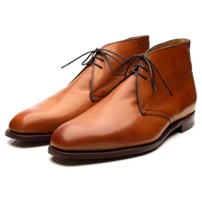 Tan Brown Leather Chukka Boots UK 10.5 FX