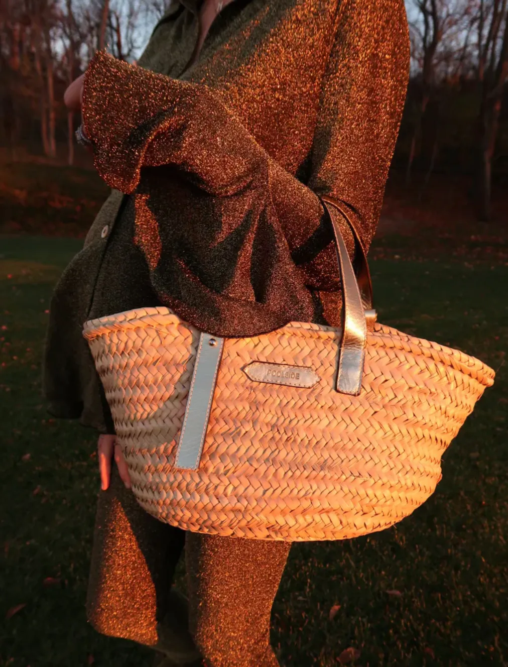 The Essaouira Tote - Small in Gold