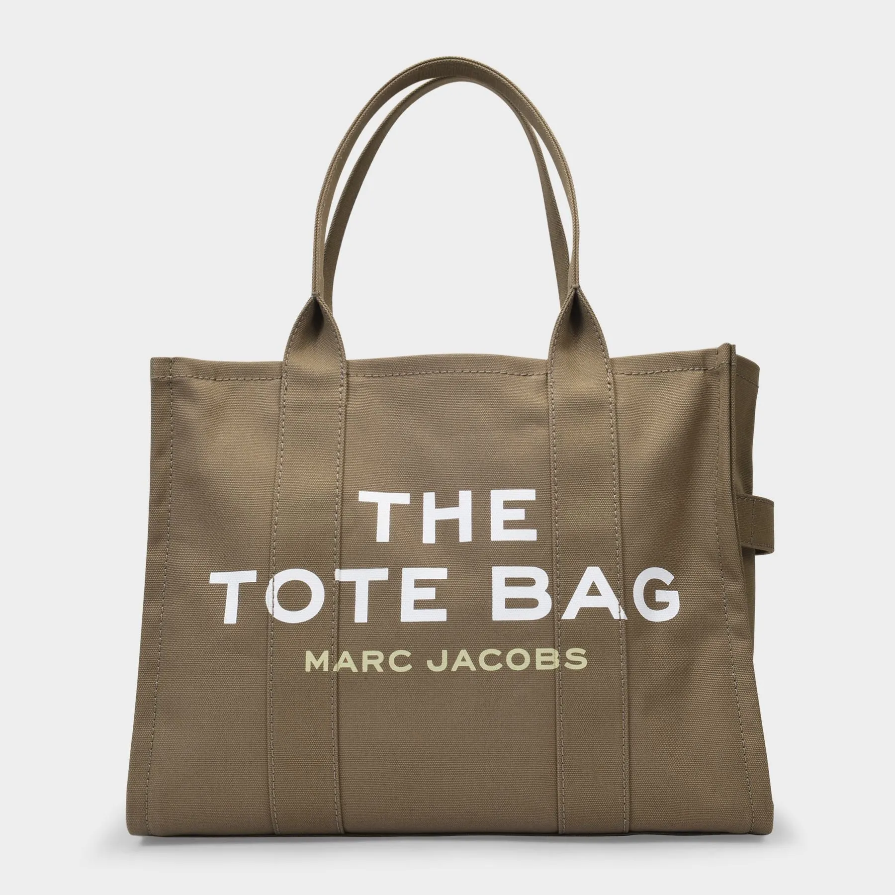 The Large Tote Bag - Marc Jacobs -  Slate Green - Cotton