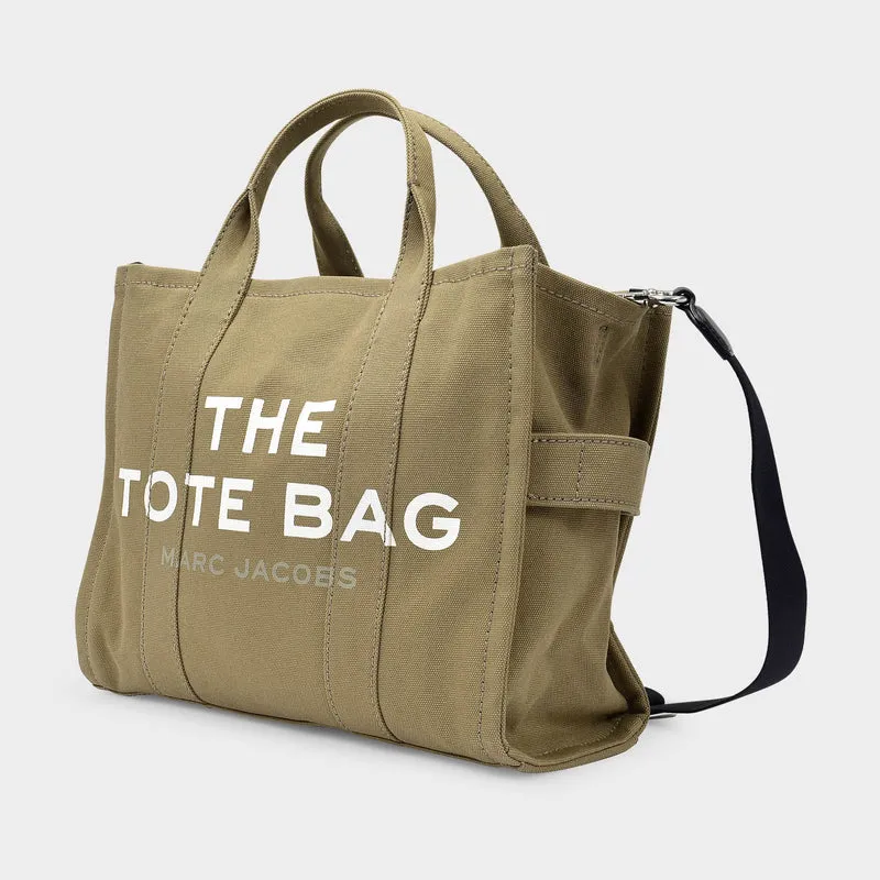 The Medium Tote Bag - Marc Jacobs -  Slate Green - Cotton