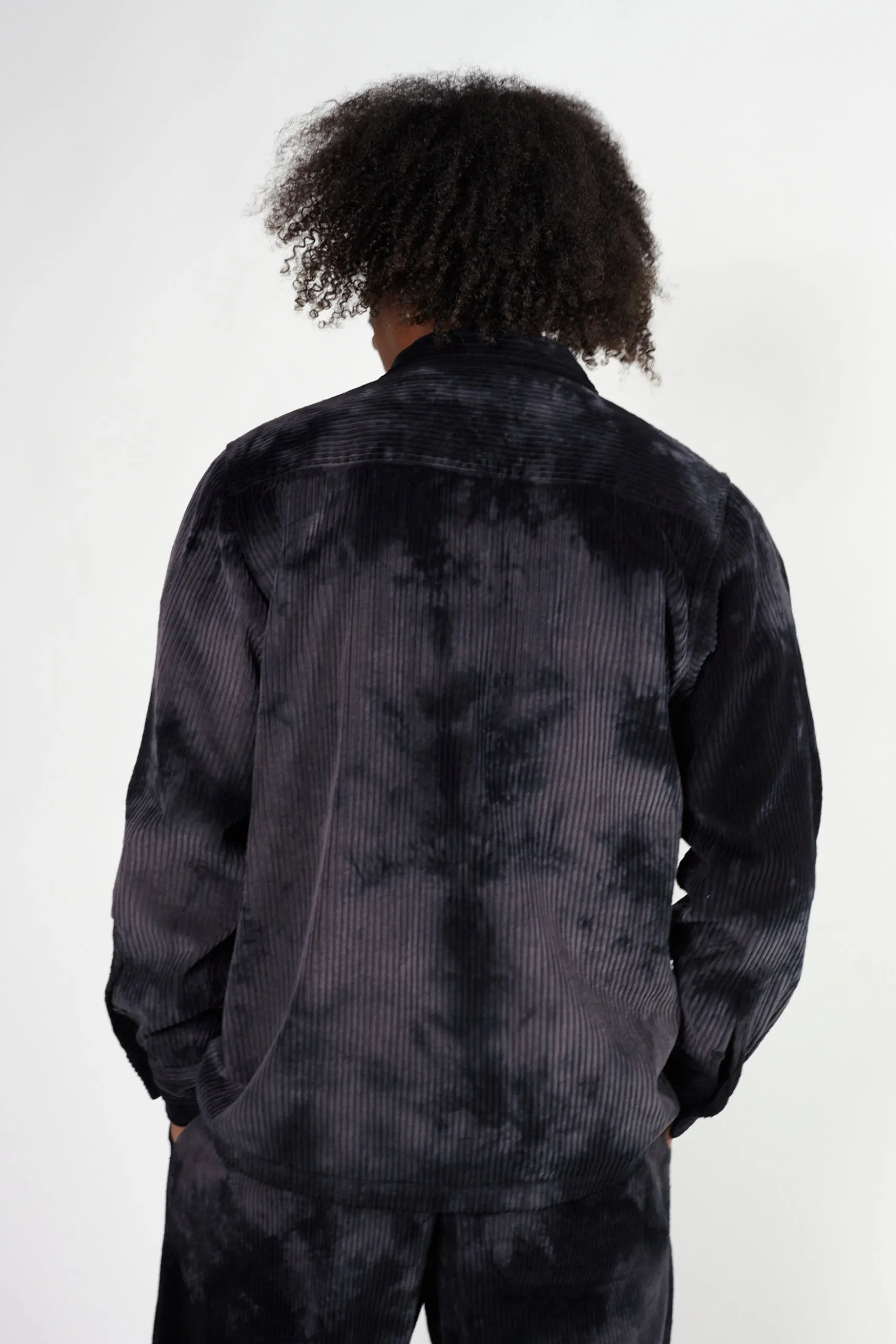 Tie Dye LS Corduroy Shirt