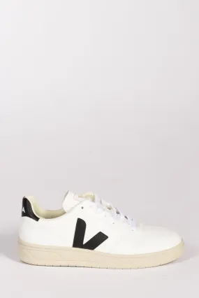 Veja V10 Vegan Bianco/nero Donna sneakers