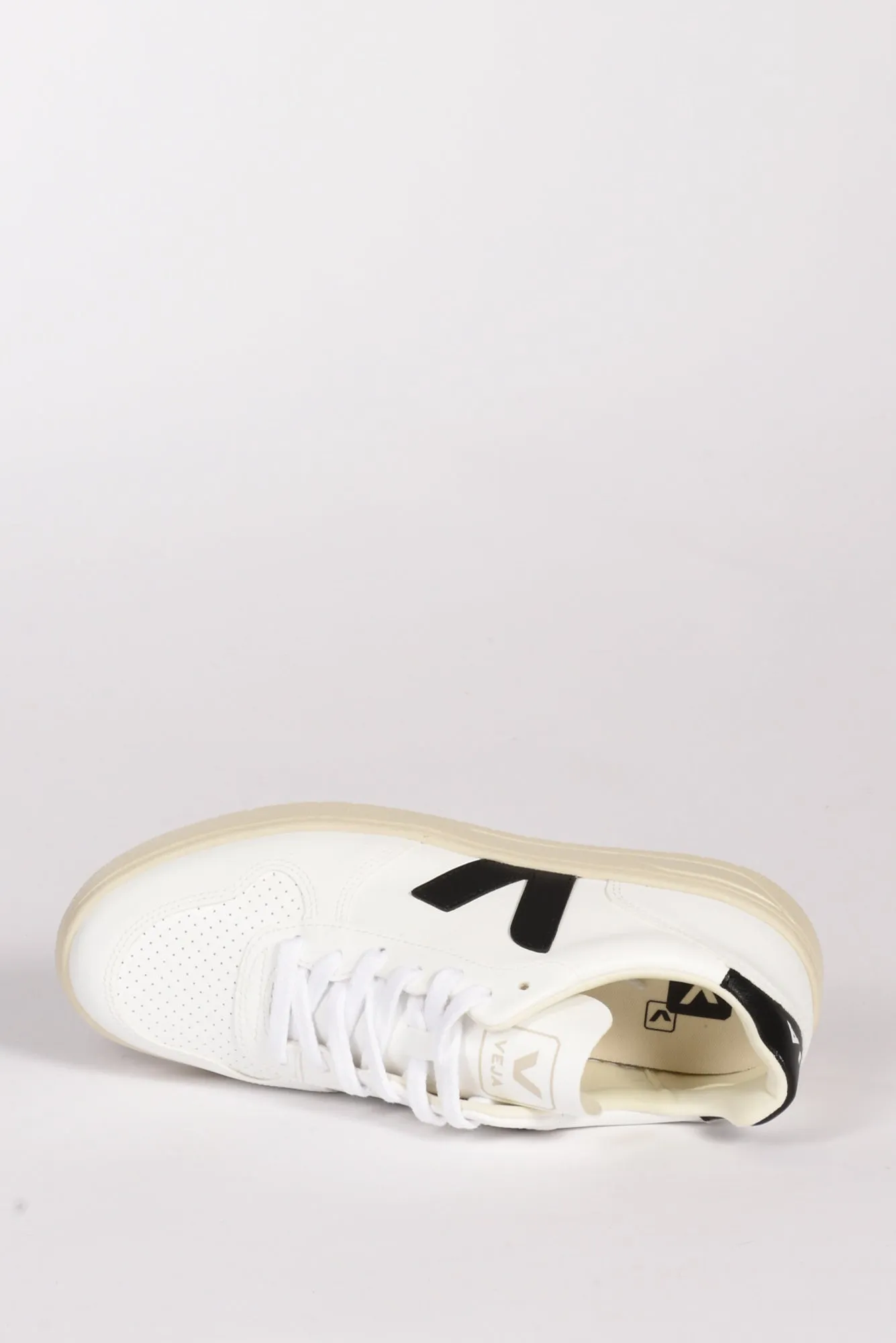 Veja V10 Vegan Bianco/nero Donna sneakers