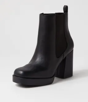 VERALI Ava Black Chelsea Boots