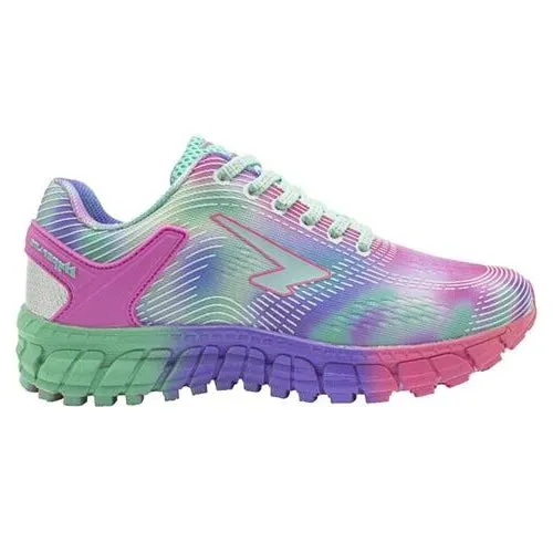 Vibrant lace-up shoes for girls