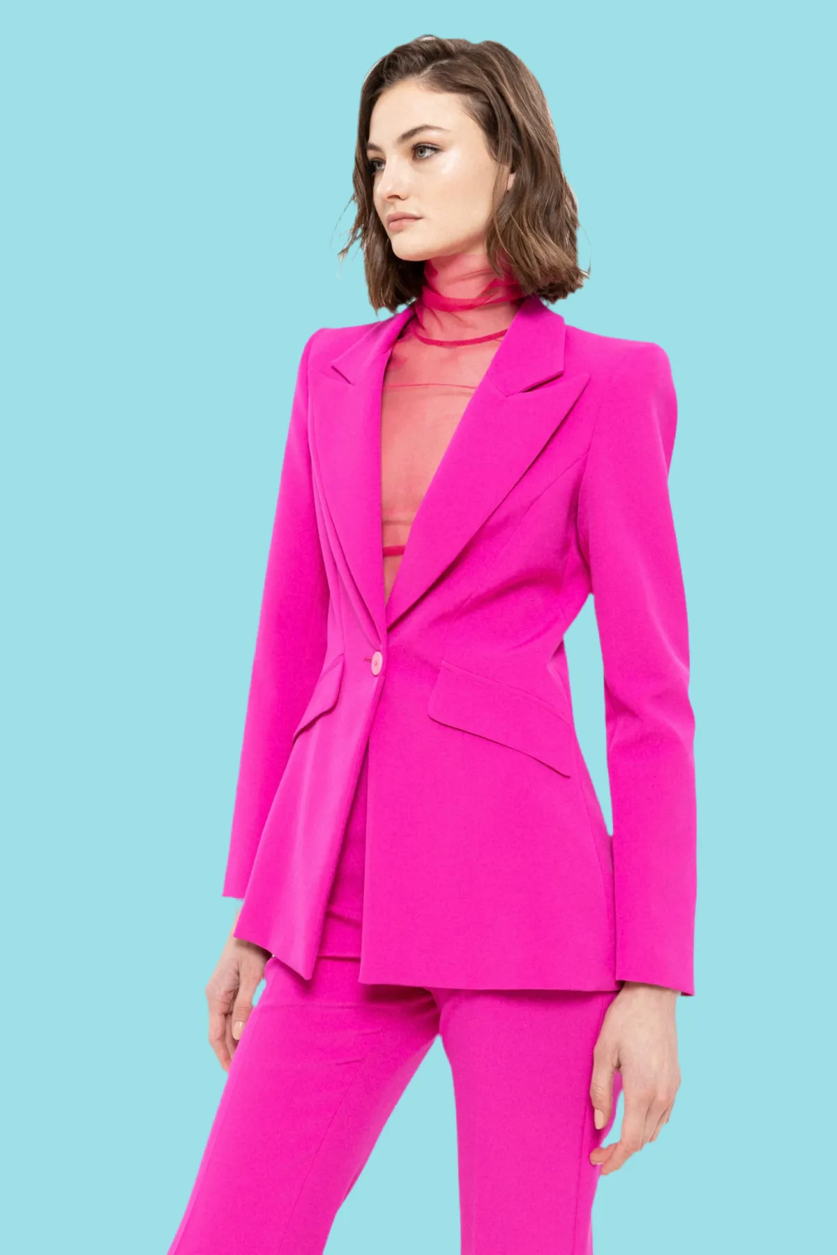 Vicky Pink pant suit