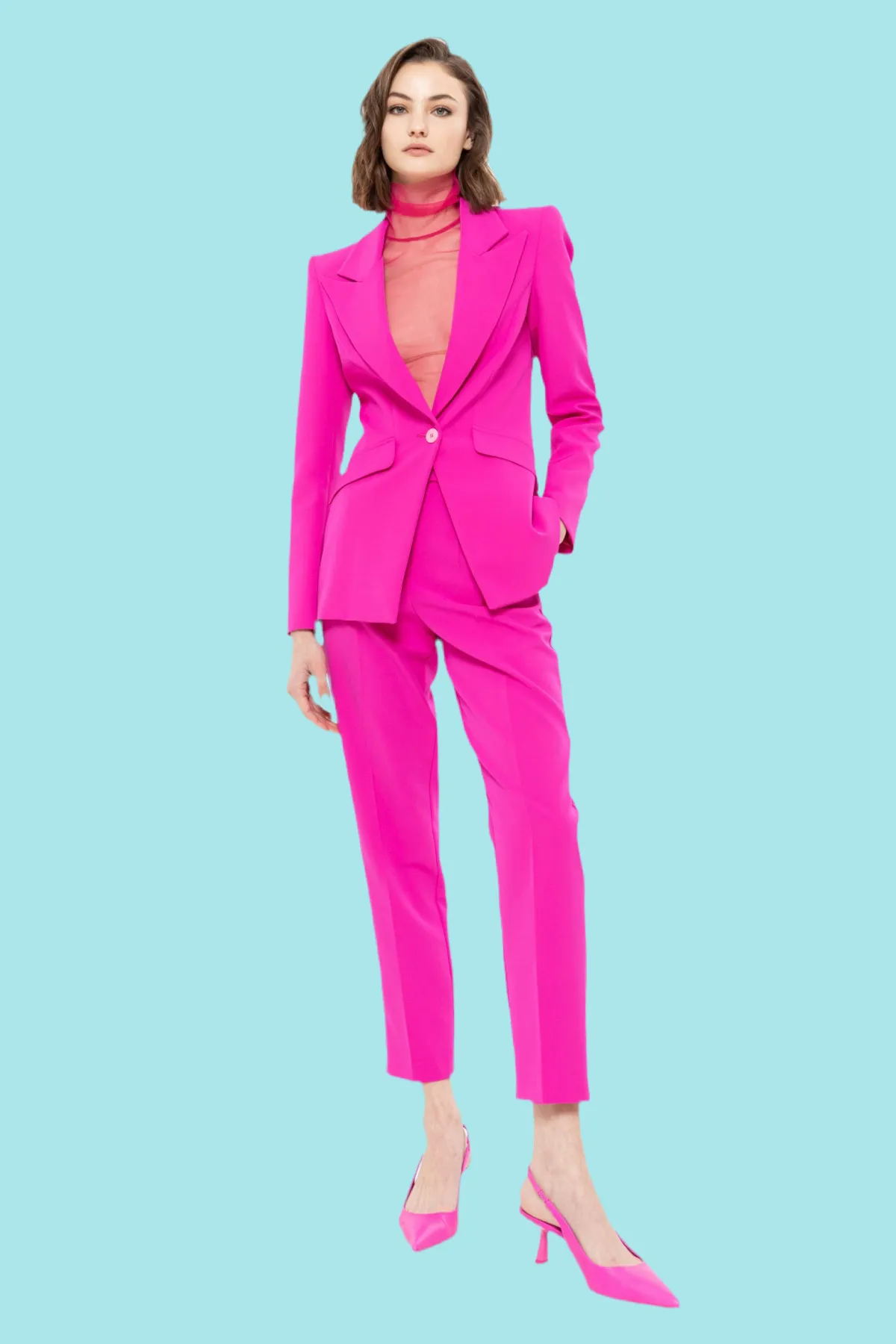 Vicky Pink pant suit