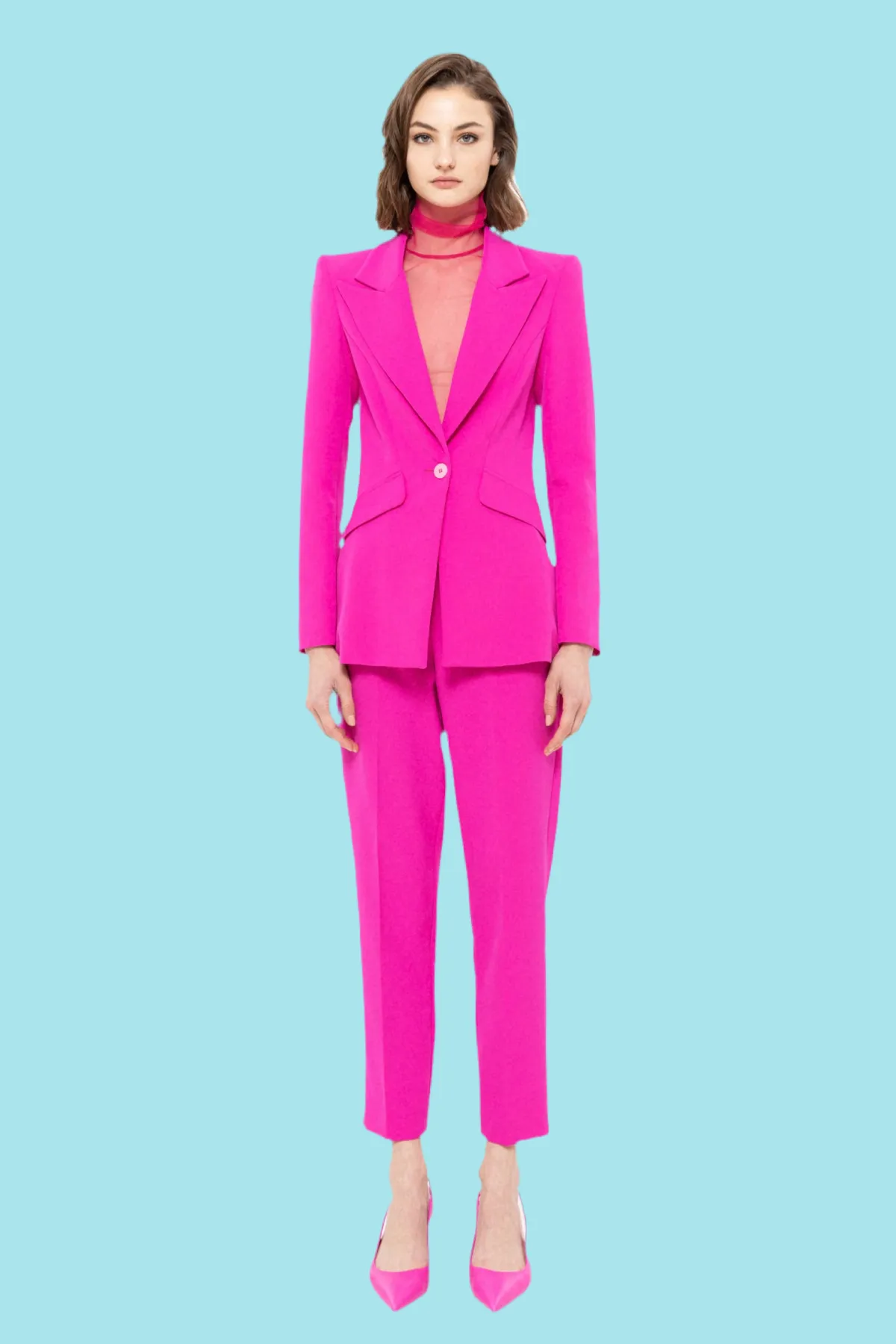 Vicky Pink pant suit