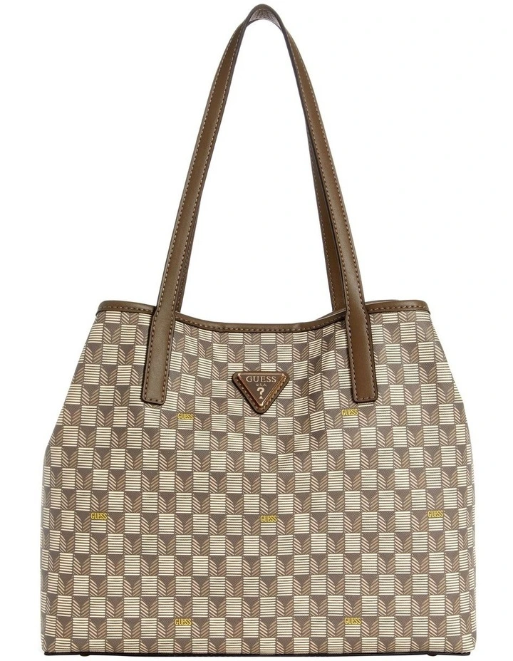 Vikky II 2 in 1 Tote Bag in Granite Logo