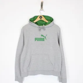 Vintage Puma Spellout Hoodie Medium