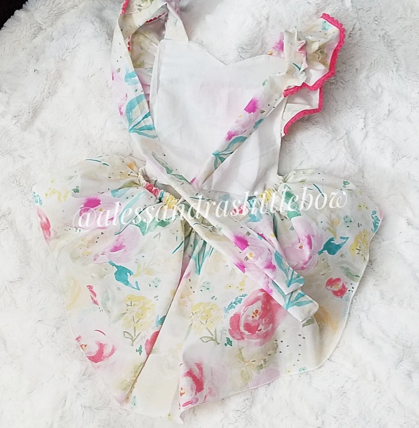 Watercolor high low romper - Best price & top quality