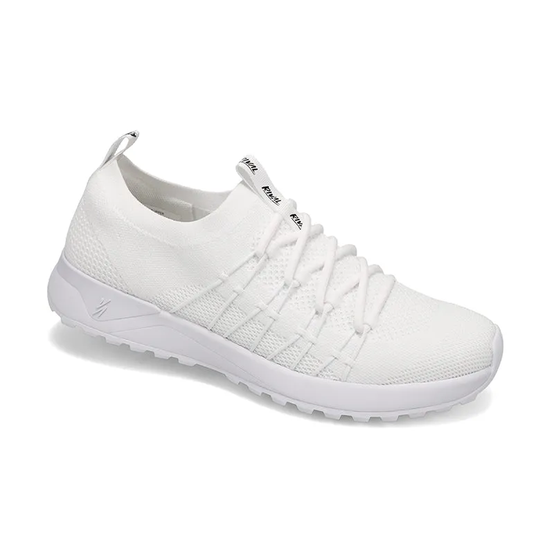 White Mens Drive Shoes