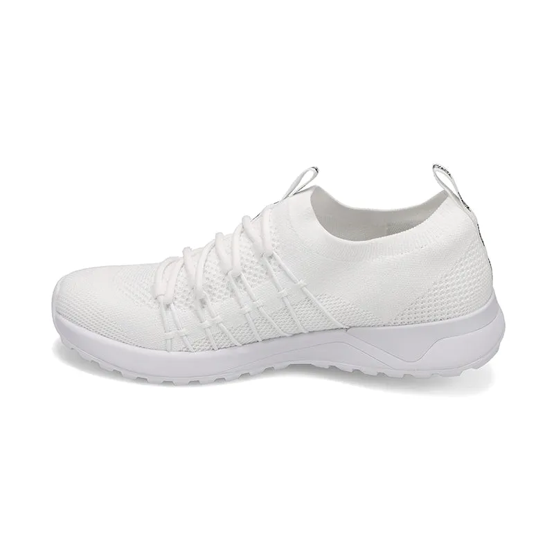 White Mens Drive Shoes