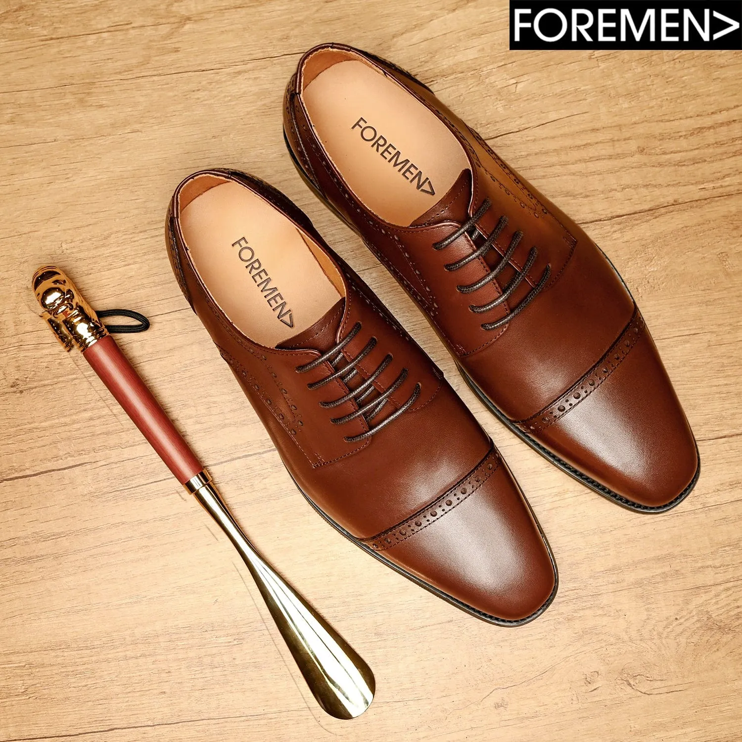 William Cognac Cap Toe Derby - Buy Now!