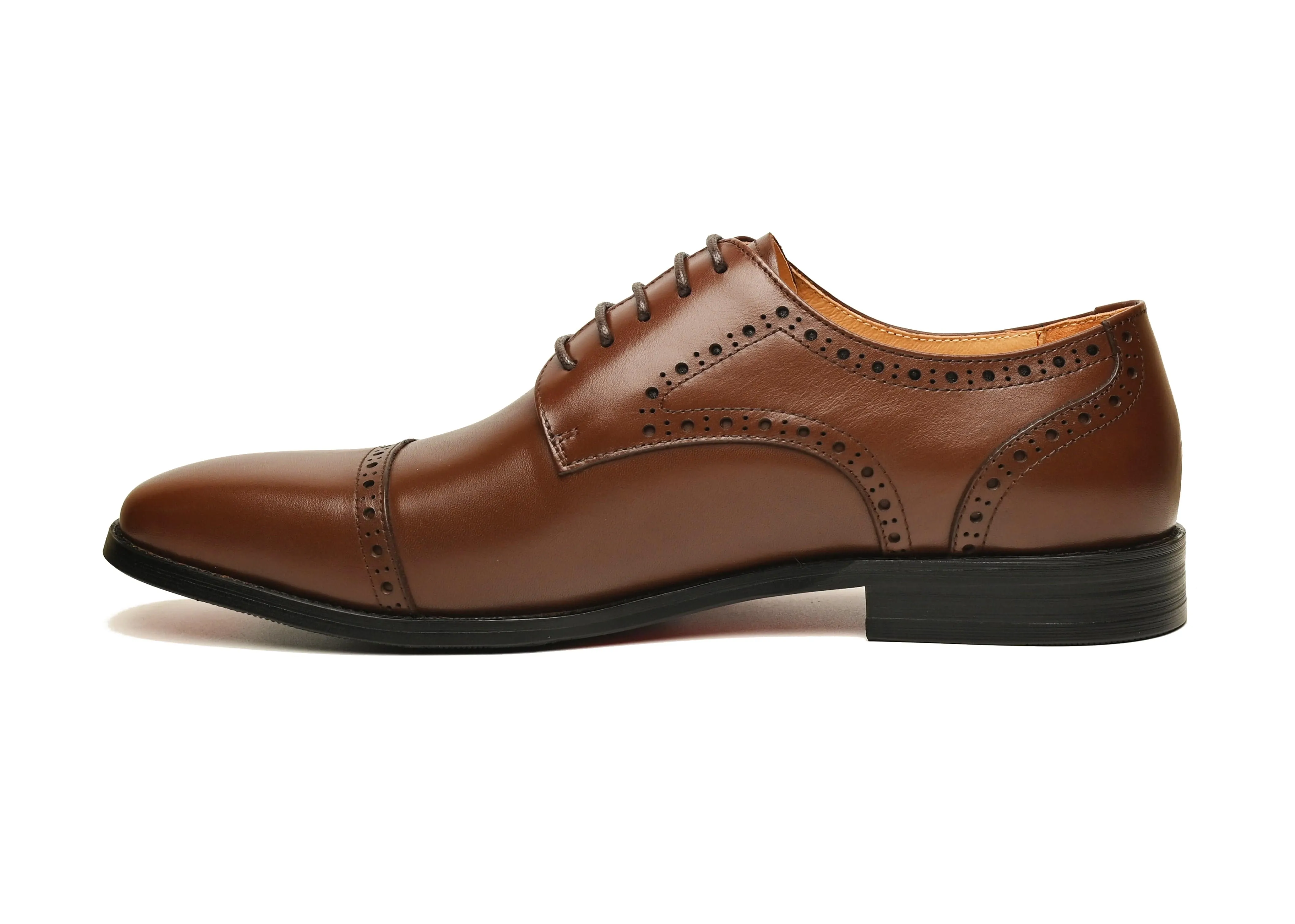 William Cognac Cap Toe Derby - Buy Now!