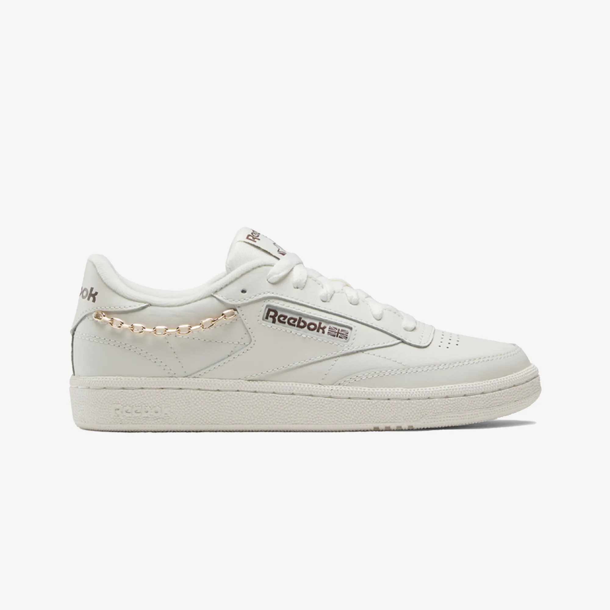 WMN'S Club C 85 Chalk Gold Metallic sneakers