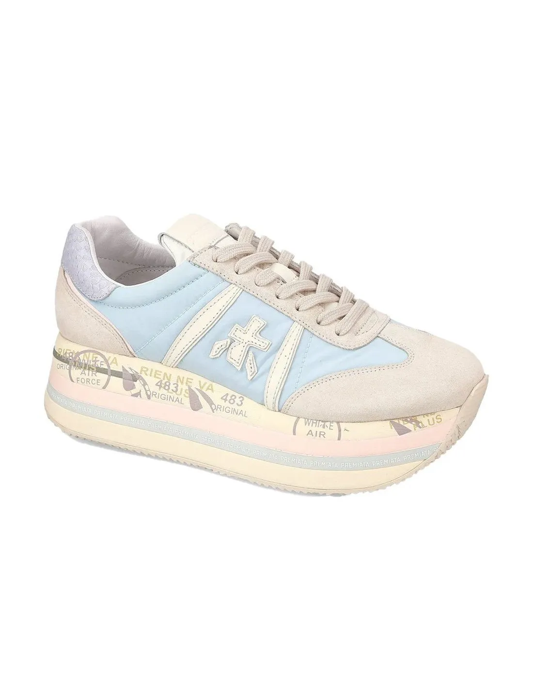 Women's Beth 6678 blue Premiata sneakers