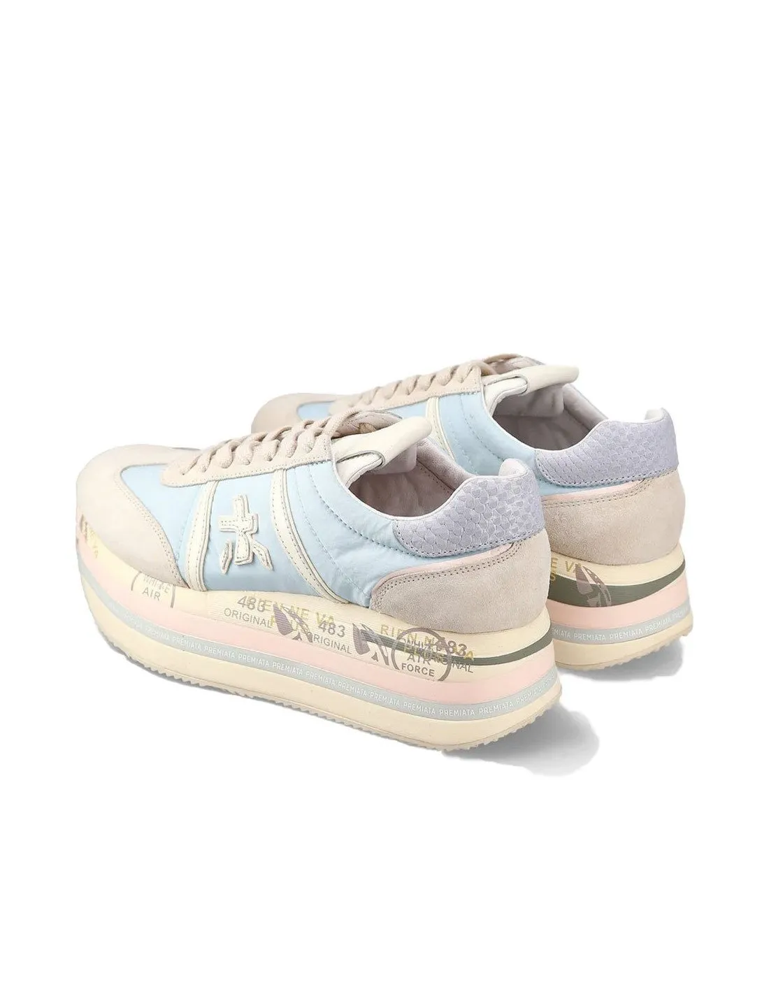 Women's Beth 6678 blue Premiata sneakers