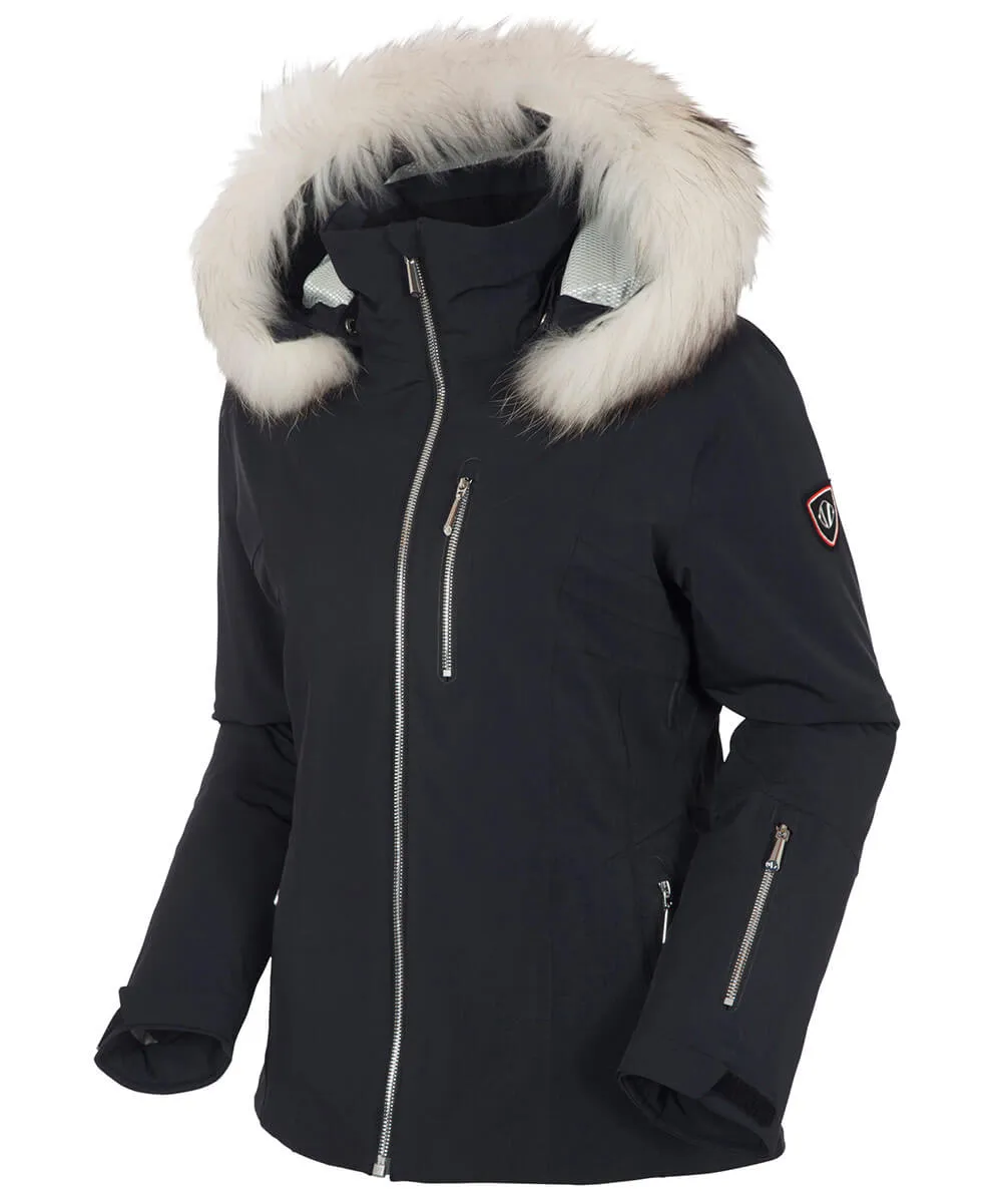 Women's Eliora Deluxe Waterproof Insulated Stretch Jacket With Removable Fur Ruff