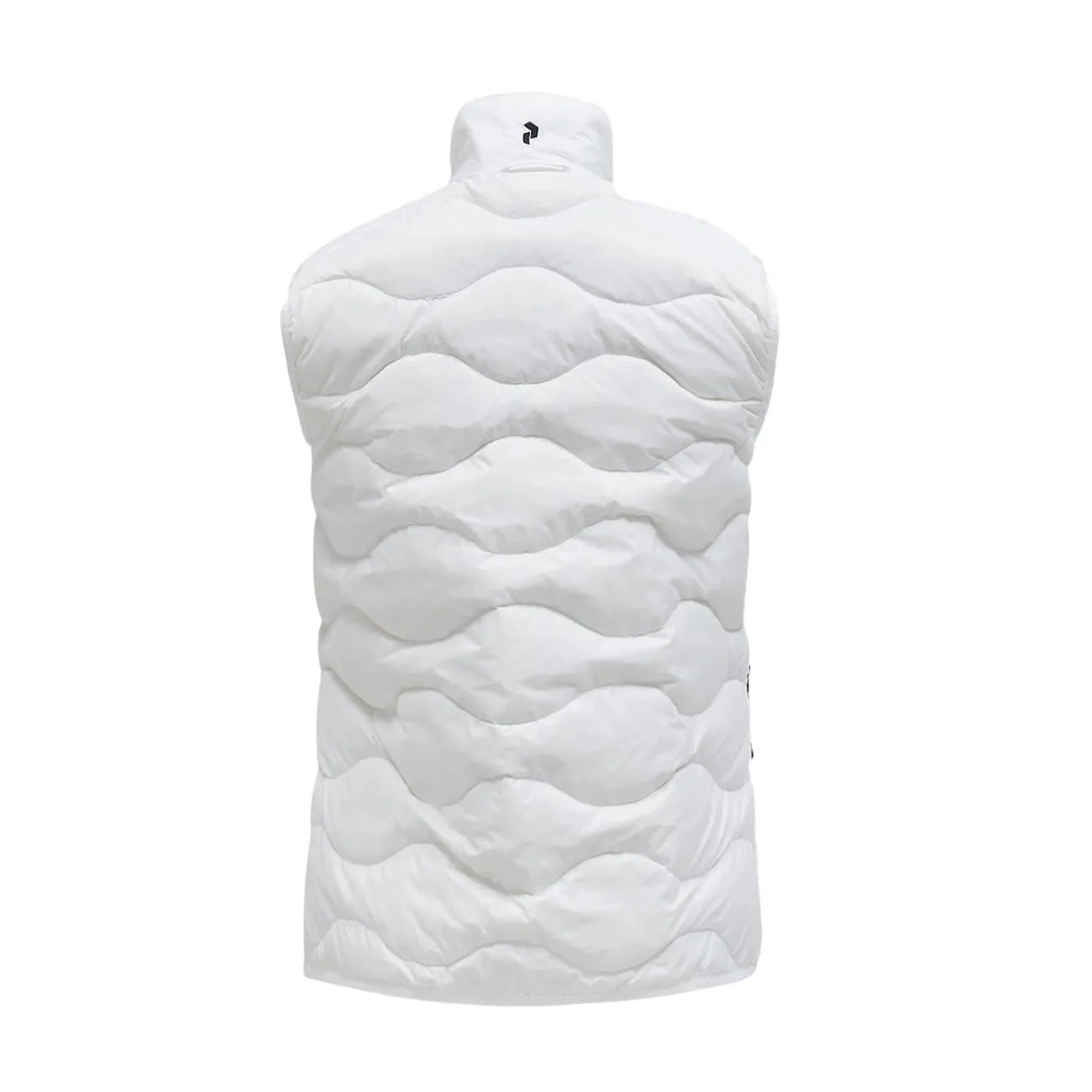 Women's Off White Helium Down Vest.