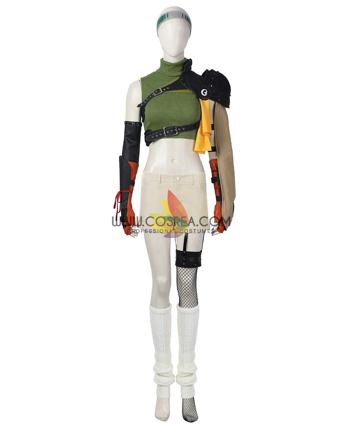 Yuffie Kisaragi Cape Cosplay Costume - Final Fantasy VII Remake