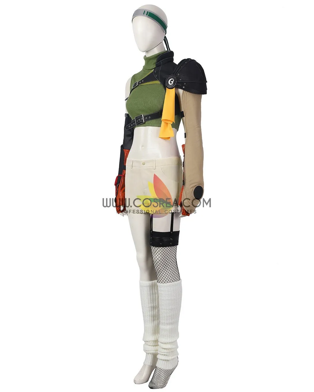 Yuffie Kisaragi Cape Cosplay Costume - Final Fantasy VII Remake