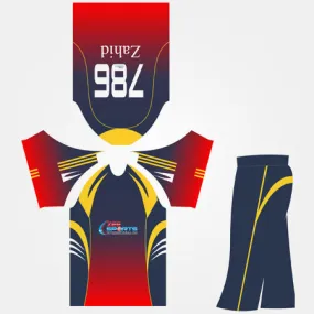 Zee Sports Sublimation Uniform Color 007